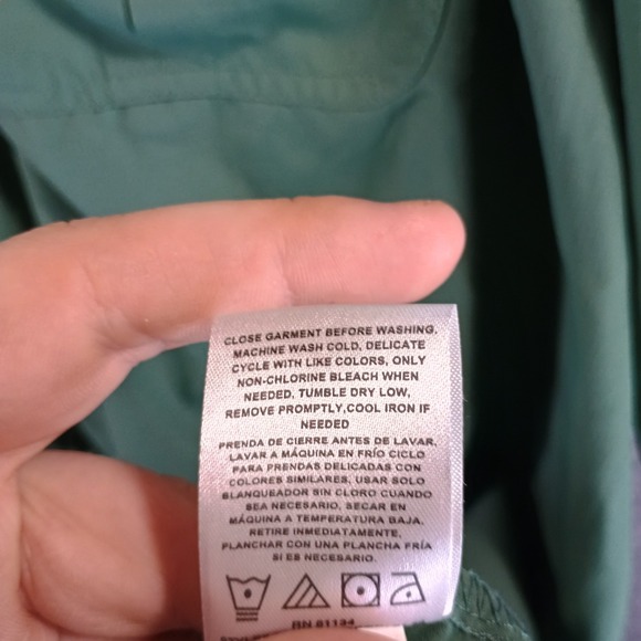 Swiss Alps Fishing Shirt Mens 2XL Green Vented Pockets Short Sleeve Lightweight - Picture 8 of 13